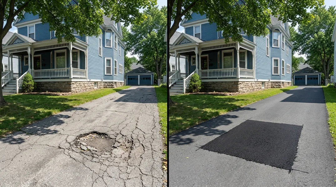 Potholes and Frost Heave: When to Repair or Replace a Syracuse Driveway