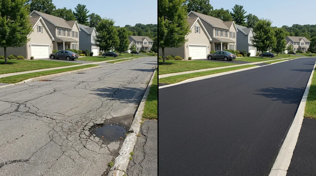 Asphalt vs Concrete Driveways in Syracuse: Which Survives Road Salt and Frost?